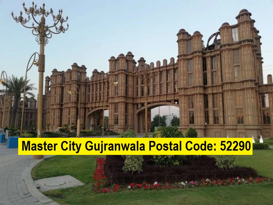Master City Gujranwala Postal Code 52290 Master City Gujranwala Postal Code 52290
