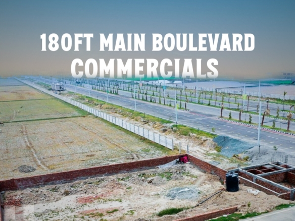 Main Boulevard Commercial Plots to Be Launched Soon in Urban City Lahore