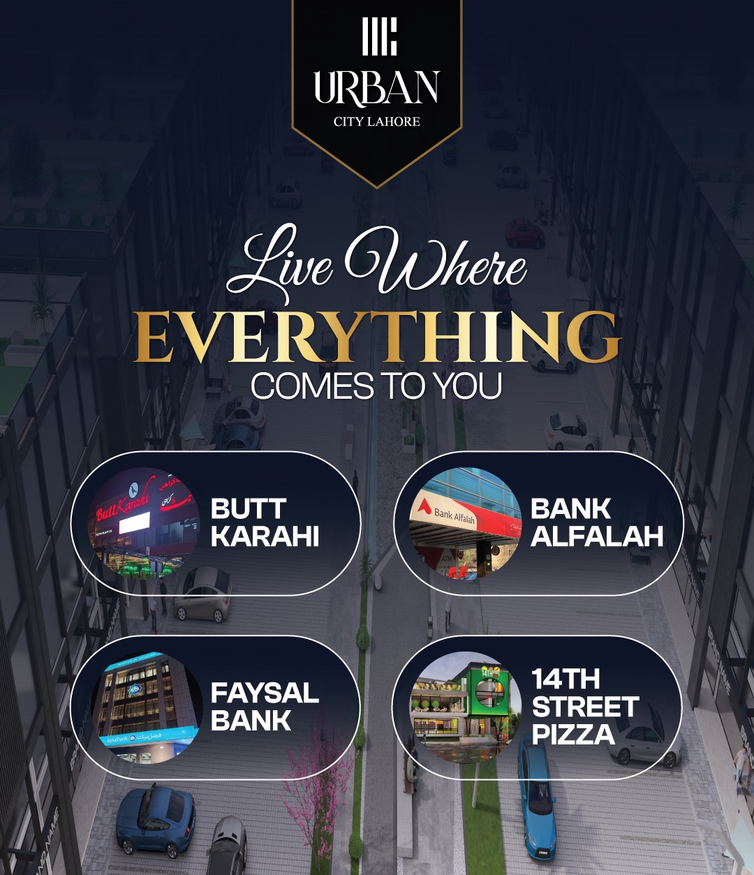Big brands comming to Urban City Lahore Soon