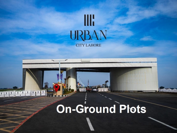 Urban City Lahore On Ground Plots
